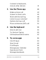 Preview for 4 page of Google Nexus 4 Manual Book