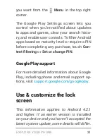 Preview for 38 page of Google Nexus 4 Manual Book