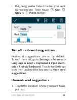 Preview for 63 page of Google Nexus 4 Manual Book