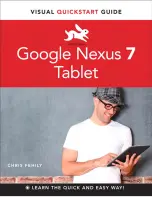 Google Nexus 7 Visual Quickstart Manual предпросмотр