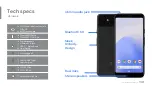 Предварительный просмотр 7 страницы Google Pixel 3a Getting Started