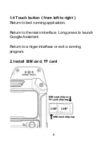 Предварительный просмотр 4 страницы Google W888 User Manual