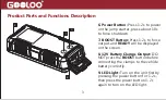 Предварительный просмотр 5 страницы Gooloo GT4000S User Manual