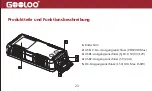 Предварительный просмотр 25 страницы Gooloo GT4000S User Manual