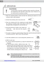 Preview for 8 page of Goot Anti-Static Series Owner'S Operation Manual