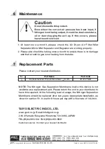 Предварительный просмотр 16 страницы Goot NC-100R Manual