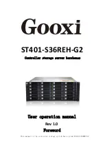 Gooxi ST401-S36REH-G2 User'S Operation Manual preview