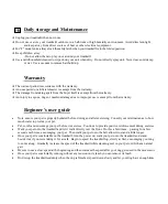 Preview for 5 page of Gopet Petrun PR700 User Manual