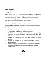 Preview for 5 page of Goplanet Mars 200 User Manual