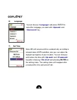 Preview for 18 page of Goplanet Mars 200 User Manual