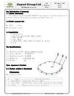 Предварительный просмотр 3 страницы Gopod Group GW13B User Manual