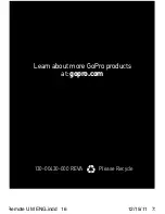 Preview for 9 page of GoPro ARMTE-001 User Manual & Warranty