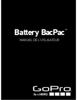 GoPro LCD BacPac (French) Manuel De L'Utilisateur preview