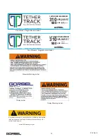 Предварительный просмотр 14 страницы GORBEL Tether Track TTM-FSC Installation, Operation & Maintenance Manual