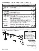 Предварительный просмотр 20 страницы GORBEL Tether Track TTM-FSC Installation, Operation & Maintenance Manual