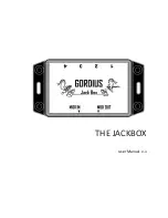 Gordius JackBox User Manual предпросмотр