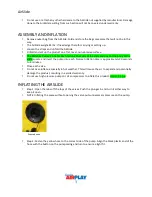 Предварительный просмотр 3 страницы Gordon AirPlay AirSlide Owner'S Manual