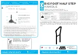 Preview for 1 page of Gordon Ellis & CO BIG FOOT HALF STEP HANDLE Manual