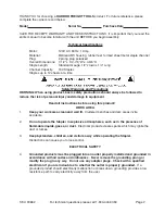 Preview for 2 page of Gordon 93682 Assembly & Operating Instructions