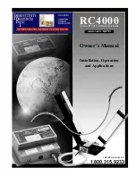 Gordon RC4000 Series Owner'S Manual preview