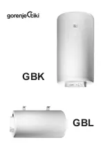 Gorenje Tiki GBK 100 LN/RN Instructions For Use Manual предпросмотр