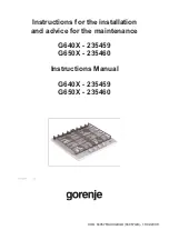 Preview for 33 page of Gorenje 235459 Instruction Manual