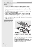 Preview for 12 page of Gorenje 4106... Instructions For Use, Mounting And Connection