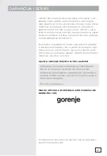 Предварительный просмотр 65 страницы Gorenje 468885 Instruction Manual