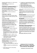 Предварительный просмотр 22 страницы Gorenje 549234 Instruction Manual