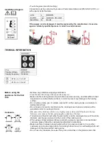 Preview for 7 page of Gorenje 731579/01 Instructions For Use And Installation