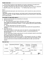 Preview for 8 page of Gorenje 737435 Instruction Manual