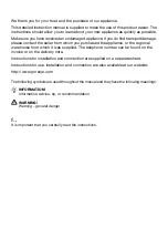 Preview for 2 page of Gorenje 738006 Instructions For Use Manual