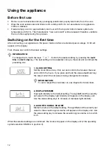 Preview for 12 page of Gorenje 738006 Instructions For Use Manual