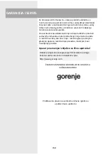 Preview for 158 page of Gorenje 738287 Instruction Manual