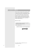 Preview for 249 page of Gorenje 738290 Instruction Manual