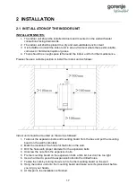 Preview for 24 page of Gorenje Aerogor ECO COMPACT INVERTER 10A Installation Manual