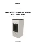 Предварительный просмотр 1 страницы Gorenje Aqua ECOLOGIC Instructions For Use, Maintenance And Installation Manual