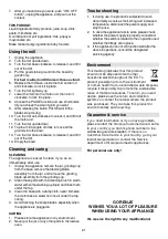 Предварительный просмотр 21 страницы Gorenje B800HC Instruction Manual