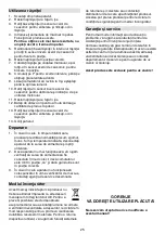 Предварительный просмотр 25 страницы Gorenje B800HC Instruction Manual