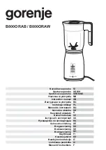 Preview for 1 page of Gorenje B800ORAB Instruction Manual