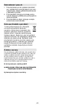 Предварительный просмотр 28 страницы Gorenje B800ORAB Instruction Manual