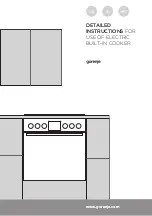 Preview for 1 page of Gorenje BC637E13X Detailed Instructions