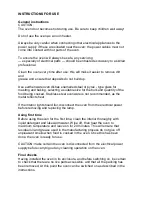 Preview for 12 page of Gorenje BD2136AX Instructions For Use Manual