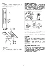 Preview for 62 page of Gorenje BHI611ES Instruction On Mounting And Use Manual