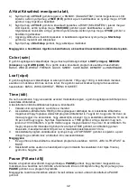 Предварительный просмотр 42 страницы Gorenje BM 900 ND Instruction Manual