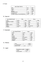 Preview for 22 page of Gorenje BM 900 WII Instruction Manual