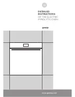 Gorenje BOP799S51X Detailed Instructions предпросмотр