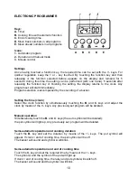 Preview for 12 page of Gorenje BOW3300AX Operating And Maintenance Instructions Manual