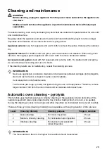 Preview for 29 page of Gorenje BPS6737E14X Instructions For Use Manual