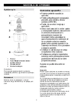 Предварительный просмотр 3 страницы Gorenje CJ30E Instruction Manual